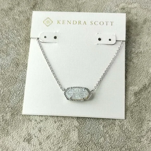 Kendra Scott Jewelry Kendra Scott Silver Iridescent Drusy